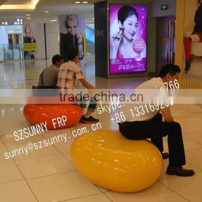 Moden fiberglass chair