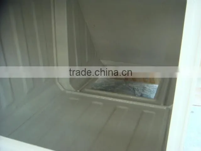 Fiberglass hand lay process gel coat finish GRP Container FRP