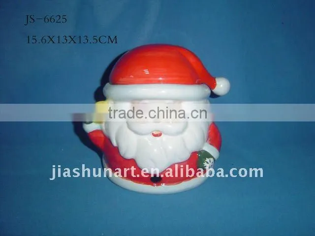 Ceramic Red Santa