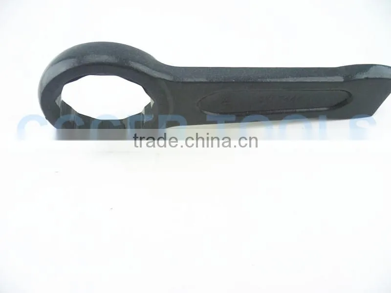 High Quality 45# Steel Striking Box Wrench,40 CR Slugging Ring Spanner,Size 19mm Hammer Ring Spanner