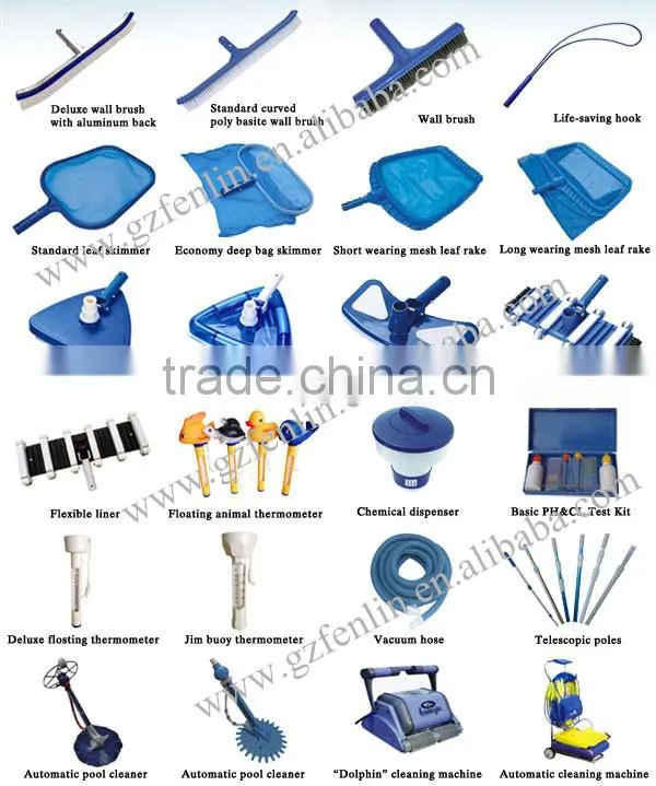 High quality swimming pool equipments for large swimming pools
