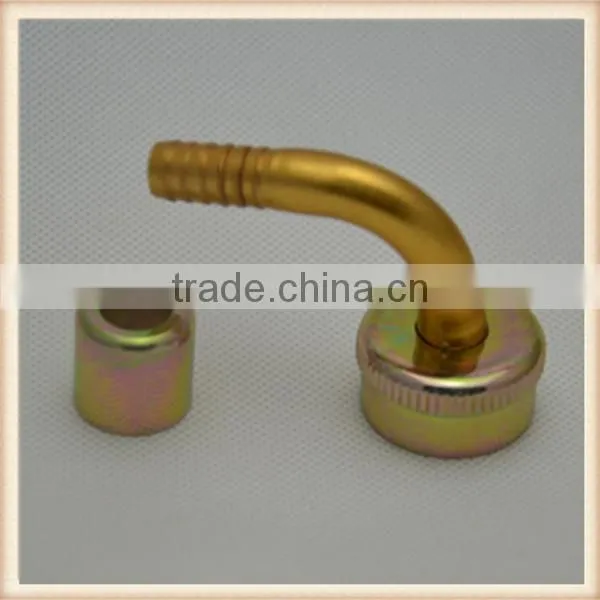 Washing machine gooseneck connector