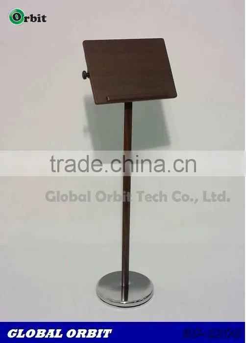 Adjustable menu stand of kitchen equipment restaurant