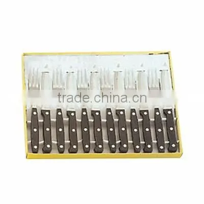 6pcs knife set & 6 pcs fork set
