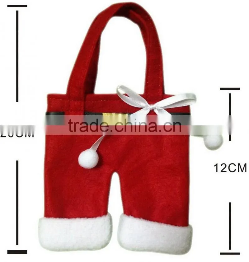 2016 HOT selling Christmas Decoration Bag christmas Tableware decoration bag