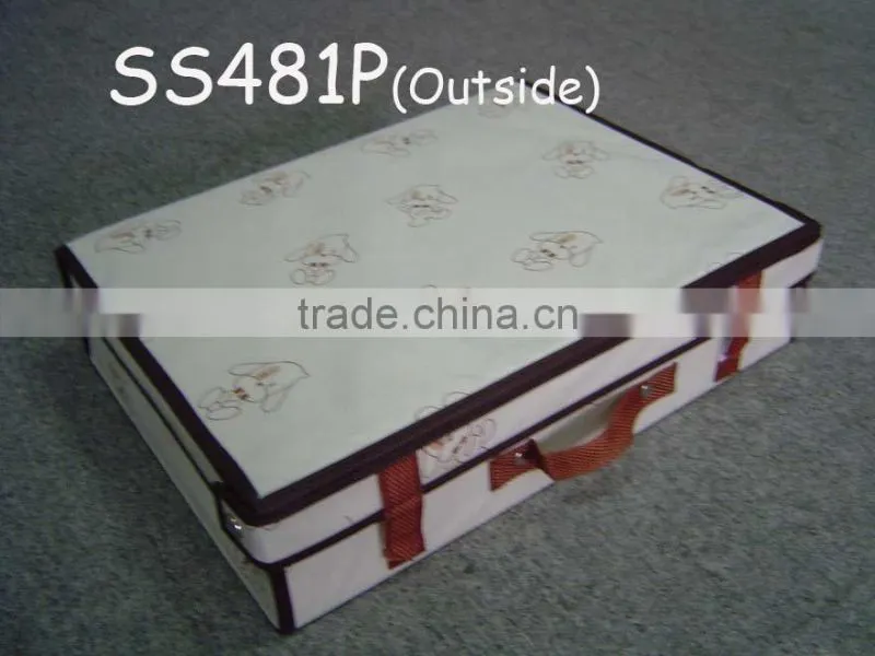 Hourse hold foldable Non-woven storage box / toy storage box