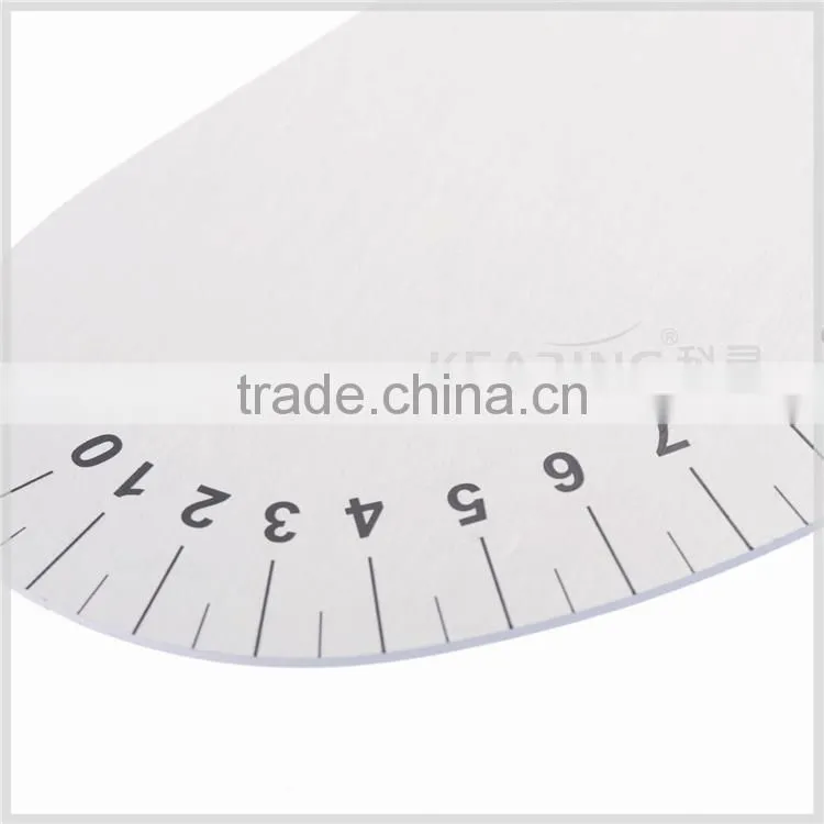 kearing brand aluminum vary form curve ruler,french curve 60cm metric,sleeve curve metric ruler#6261A