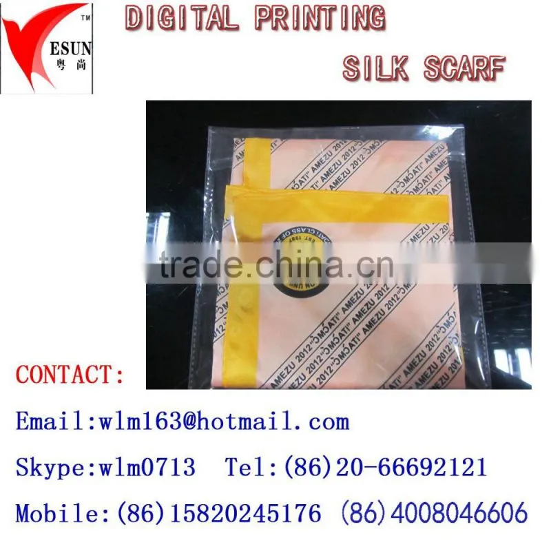 sublimation printing silk scraf