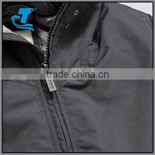 Boys Hooded Padded Jacket with Thumbhole Cuffed Sleeves