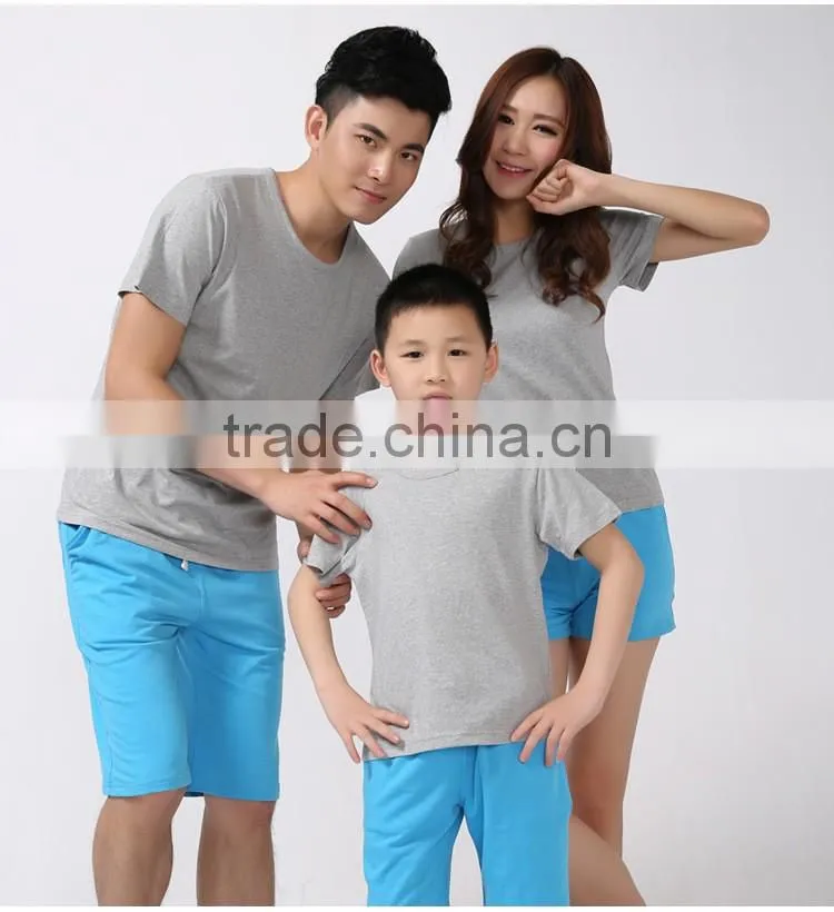 new fashion 2016 summer childrens t-shirts for family clothes mother father son family t shirts cotton parent-children tops