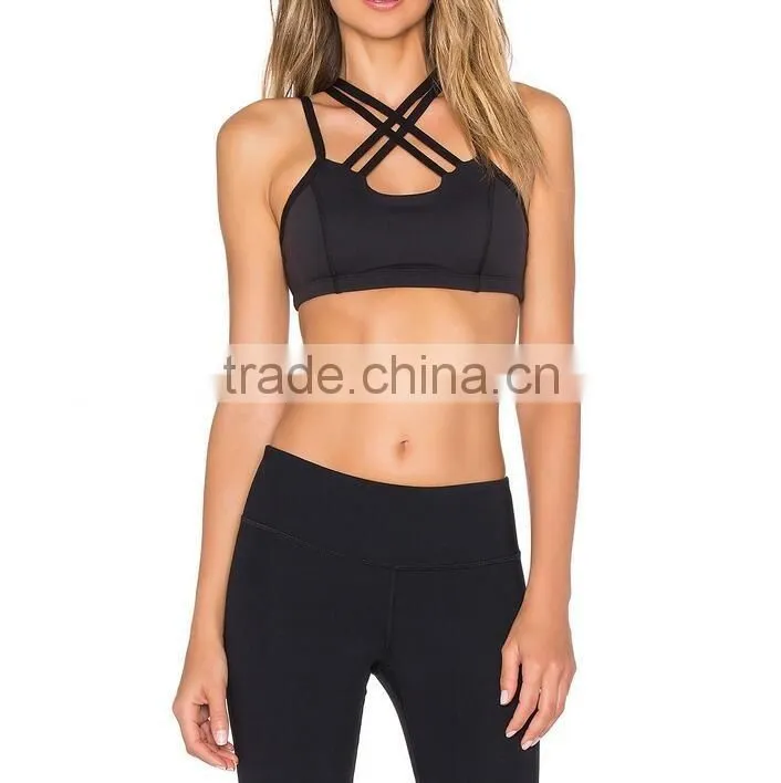 Comfortable fabric yoga sports bra/custom yoga pants women sets