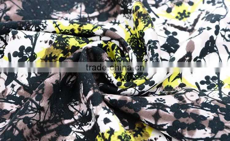 Printed T/R Fabric Viscose Polyester Fabric