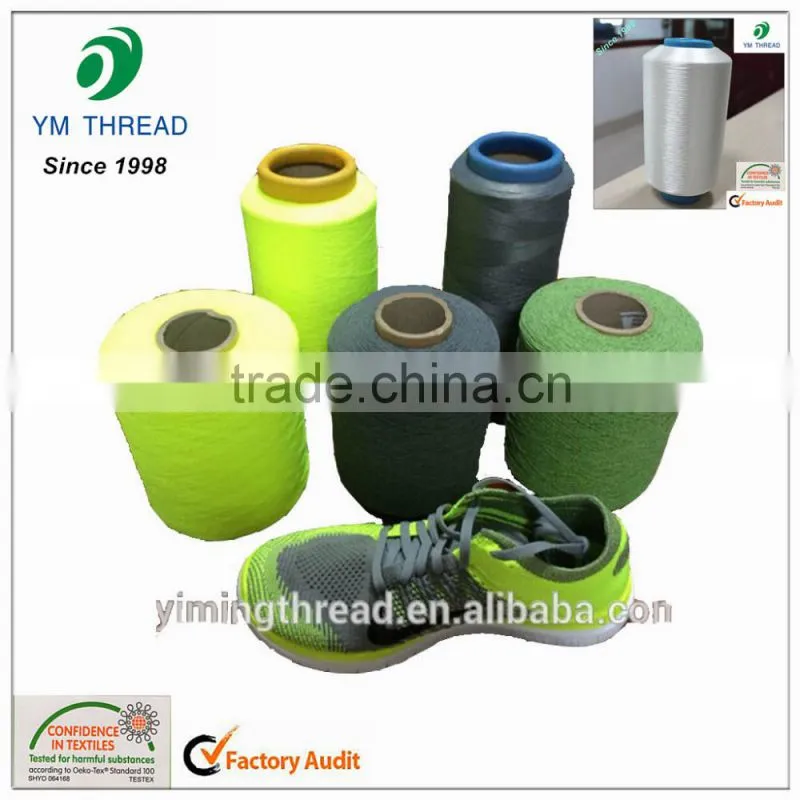 Garment Shoes Upper Raw Material Hot melt yarn 75D 100D 150D