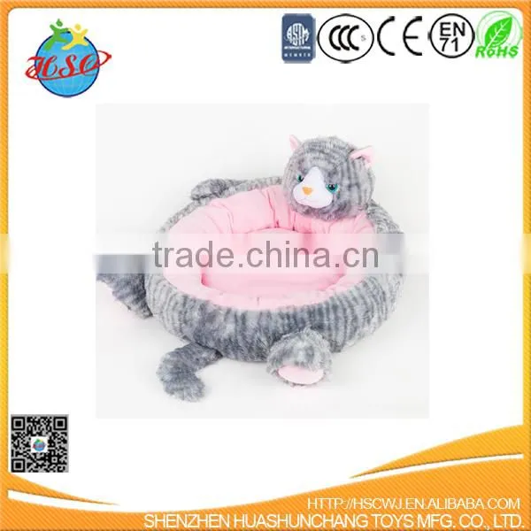 hot selling custom plush pet bed