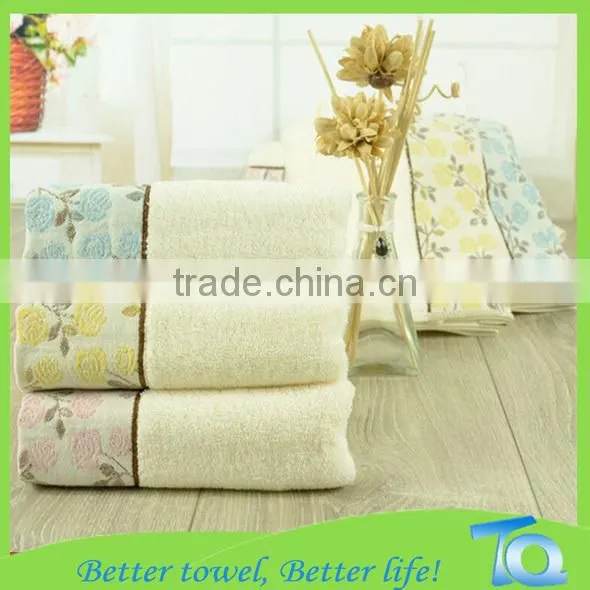 High quality cheap lettering cotton100% towel