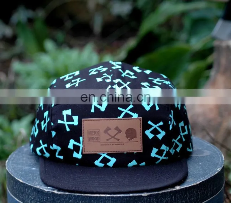 Cheap custom design blank snapback hat