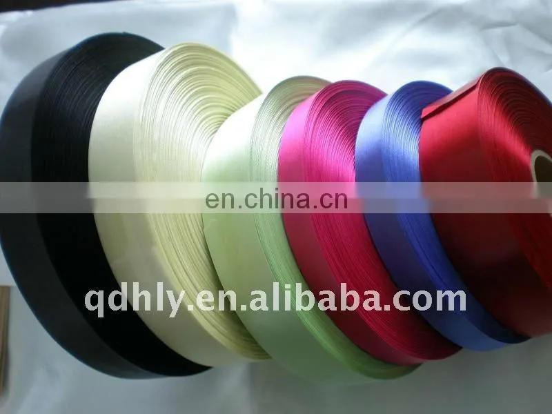 for garment Polyster colorful organza ribbons