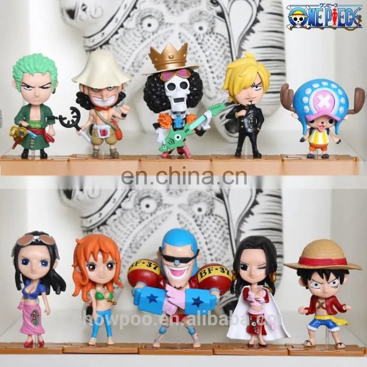 Made in china one piece toys figure