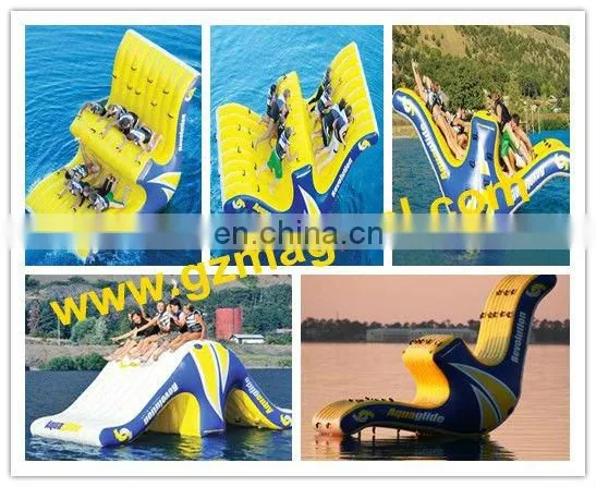 inflatable water seesaw slide/ water seewaw/ inflatable water rocket slide