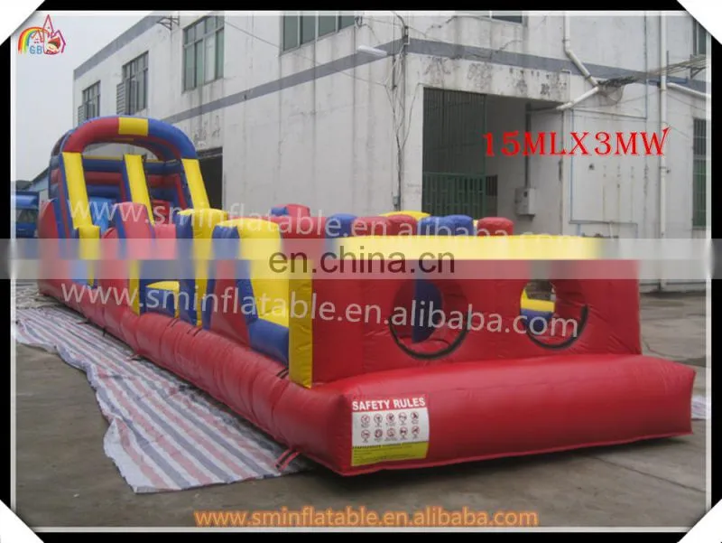 Exciting Giant Inflatable Obstacle Course,Obstacle Race For kid
