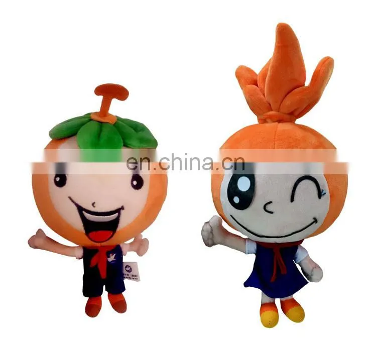 cheap custom logo printed mascot, custom plush toys