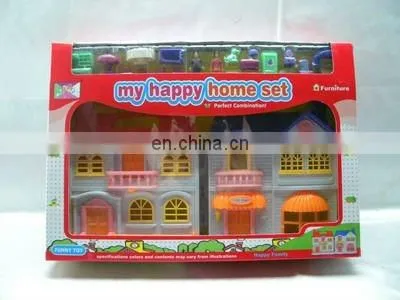 hot sale new 3d model luxury prefab villa house design toy