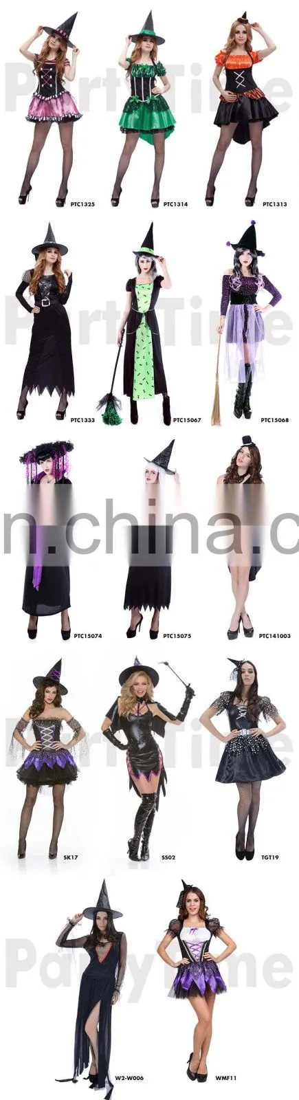 deluxe style sexy magic witch Cosplay halloween costume