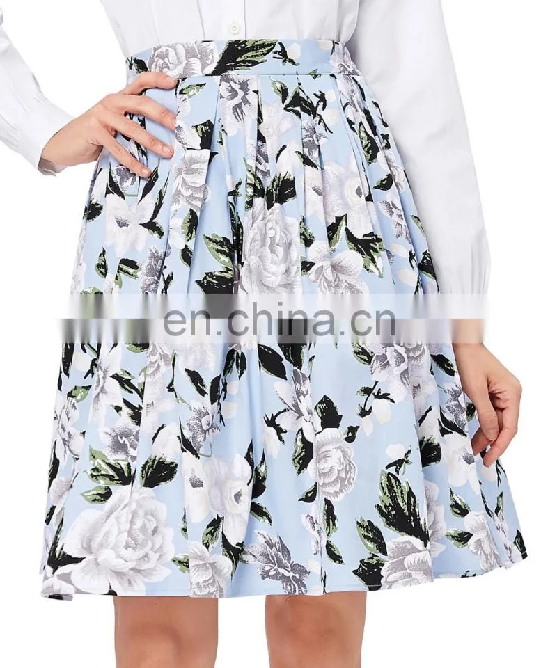 19 Colors Grace Karin Women Cotton Pinup 50S 60S Vintage Skirt Skirts CL6294-13#