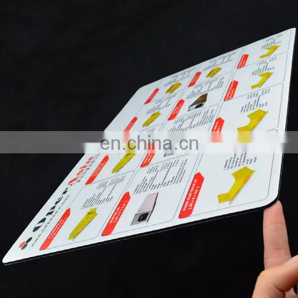 PVC laminated decorative table mat placemat table pad