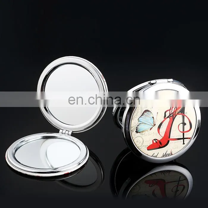 customized cheap small cosmetic mirrorr/hand mirrors