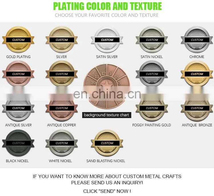 Custom antique metal old coin