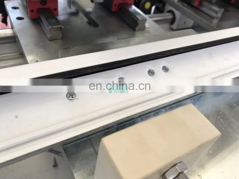 Automatic UPVC Window Plastic Window Drilling Machine for Screw Fastening