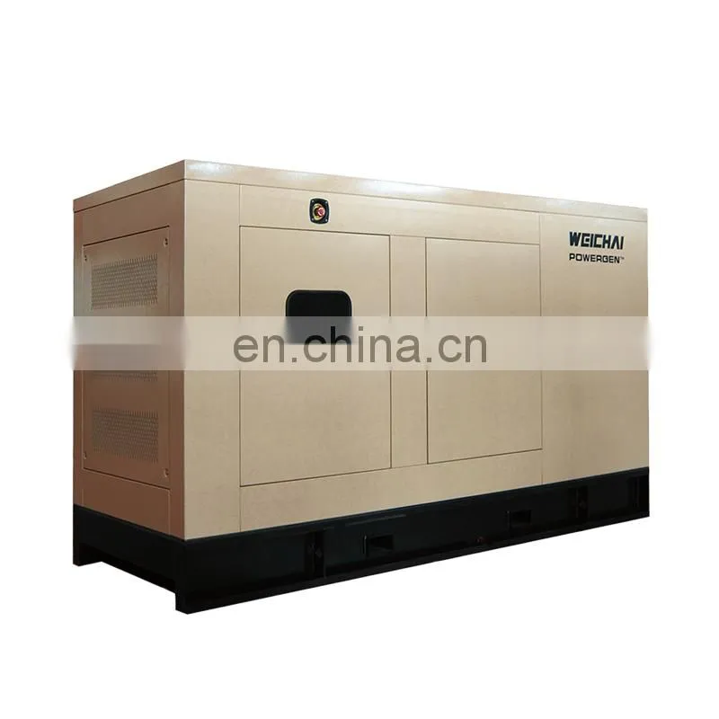Cheap price AC 50Hz 3 Phase Diesel Power 100kw silent diesel generator