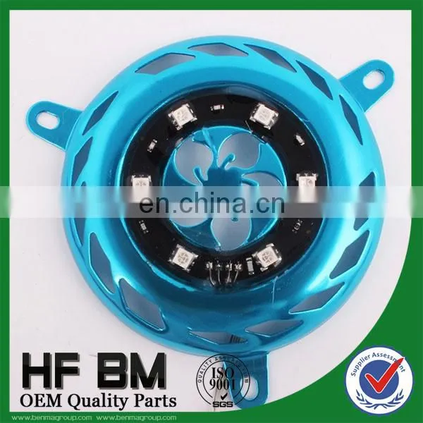 scooter refit accessories, scooter fan cover with LED light, suitable for GY6 125CC engine