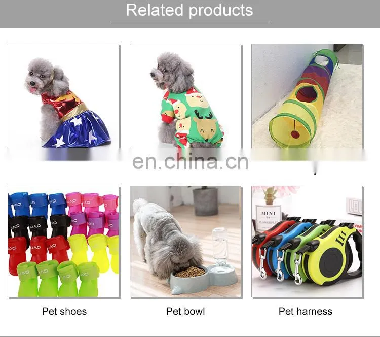 New pet rubber waterproof shoe cover set dog shoes soft bottom non-slip rain boots four seasons universal