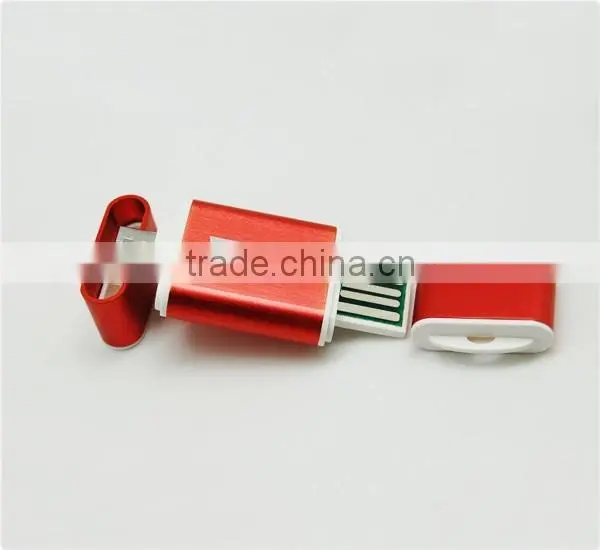 Aluminium Alloy TF card Micro USB OTG Smart Card Reader