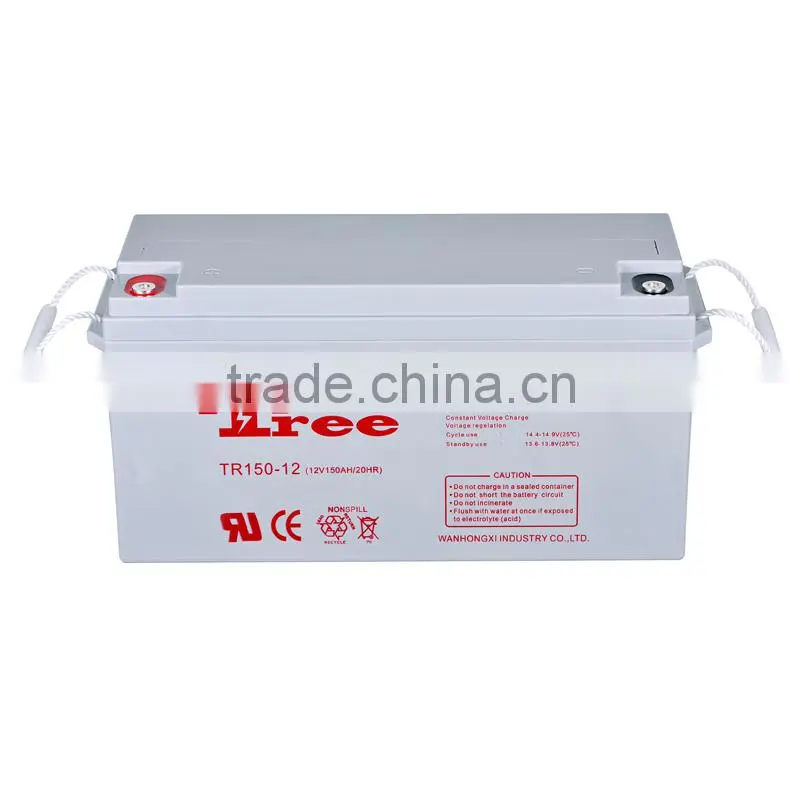 Manufacture MF 12v lead acid battery 12v 150Ah AGM battery