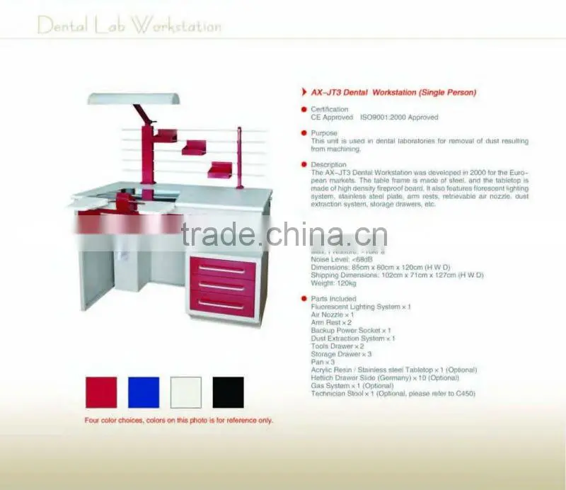 AX-JT3 Hot Sales Dental Workbench (CE approved)