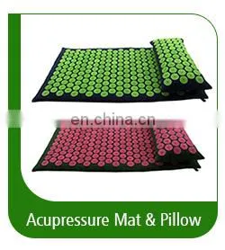 High Quality ABS plastic button fused on cotton fabric acupressure health mat At Wholesale Price
