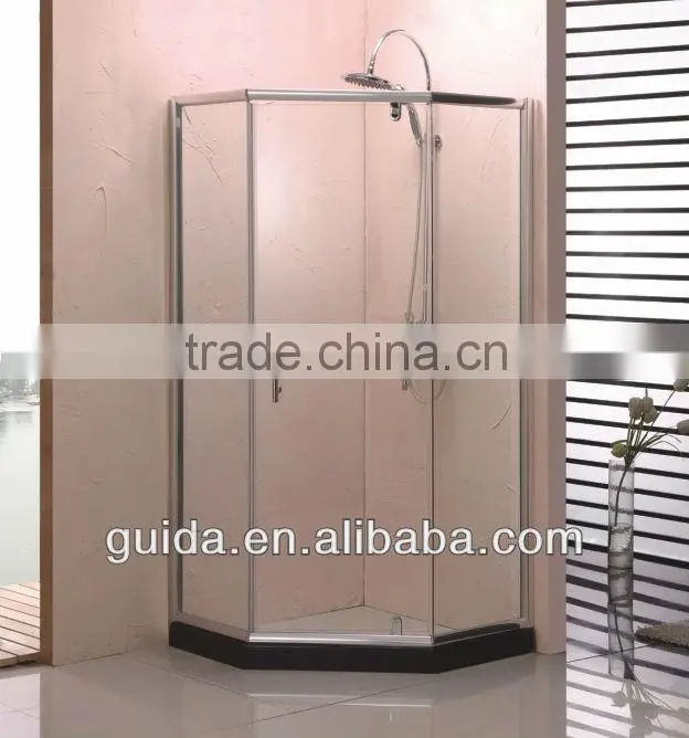 simple shower room,nice shower room,glass shower room