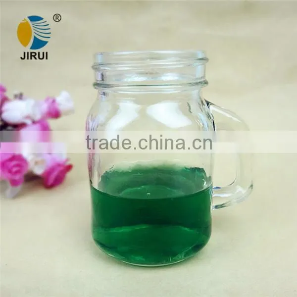 small glass handle jar 4oz made in China