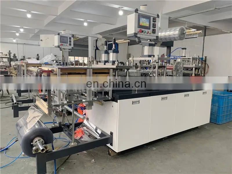 PCL450 Automatic Plastic Drink Paper Cup Cover Lid Cap thermo forming punching cutting machine