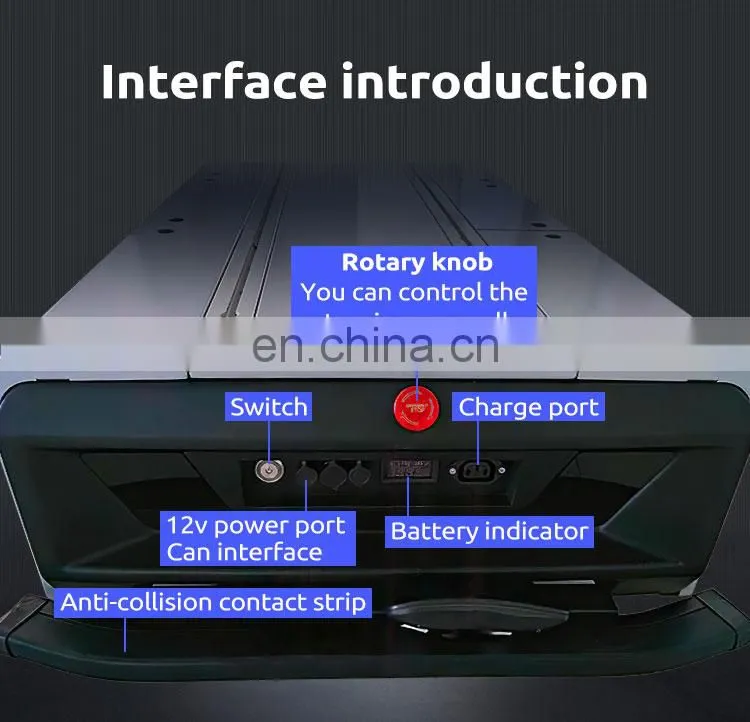 UGV-13 long distance autonomous driving Unmanned UGV food Delivery beer Transportation Robot