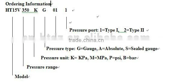Constant voltage pressure sensor