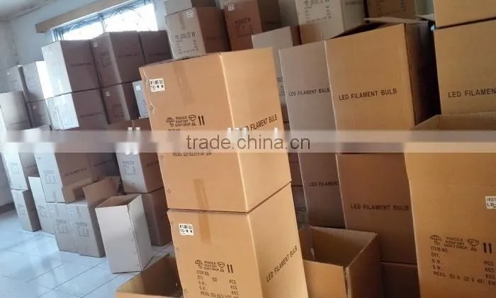 Hot sale led filament bulb 4w led bulb - 8w filament e27 a60 warm white led filament dimmable