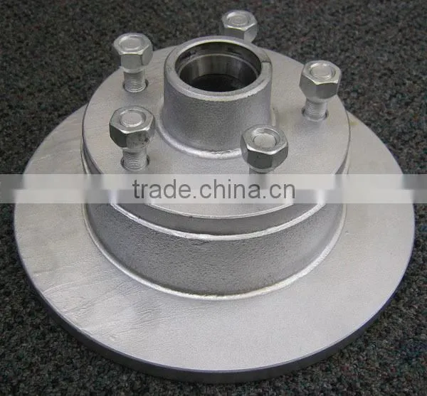 Australia type light trailer brake disc hub rotor
