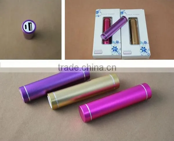 OBOE PC0228 Low Price Lipstick Slim Power Bank with 2200mah