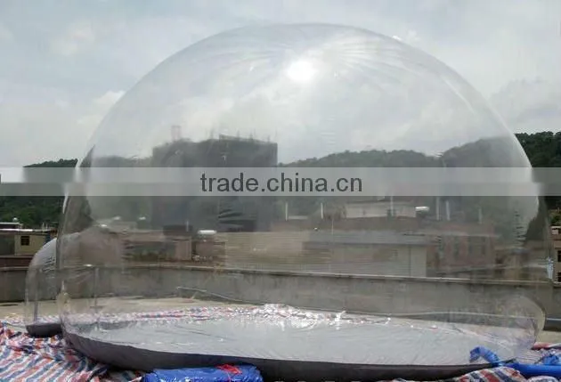 customized design clear inflatable bubble camping tent / outdoor camping inflatable bubble tent