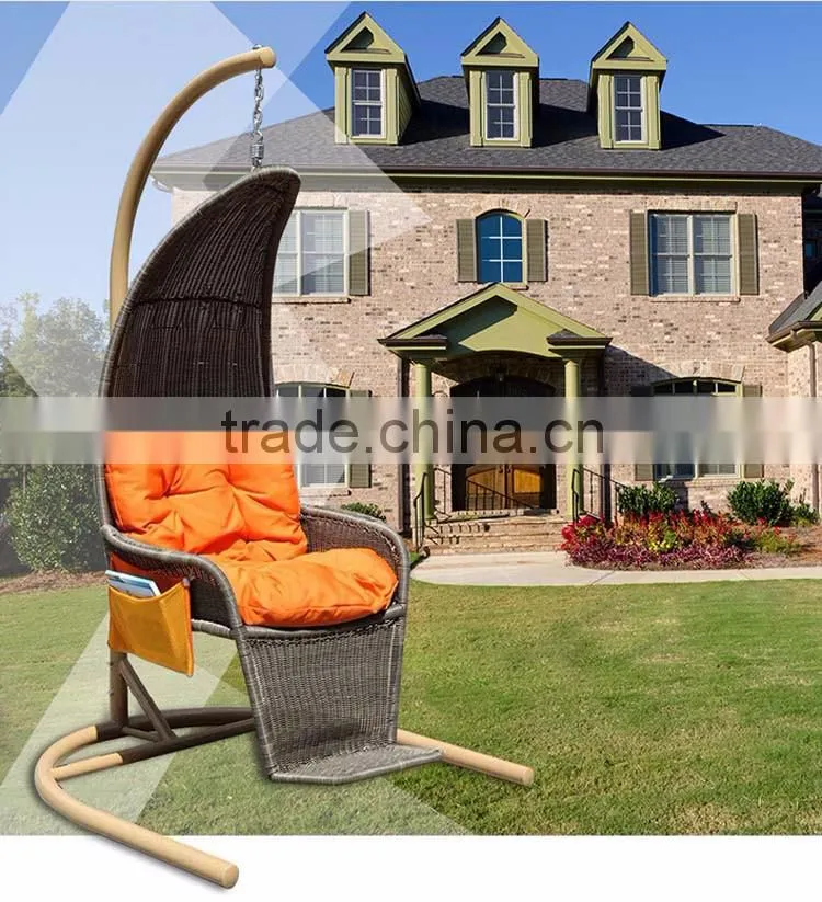 Lazy Leisure Outdoor Creative Pe Rattan Garden Sofa Lounge French Cane Chairs