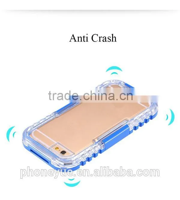 luxury universal shockproof waterproof phone case box for iphone6/6s